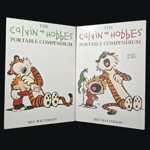 The Calvin and Hobbes Portable Compendium       Set 2 Books 3+4, Set 4 Books 7+8